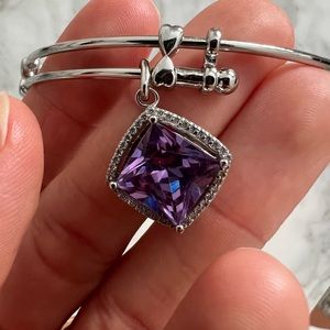Brookstone amethyst bracelet